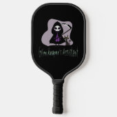 死神のアシスタントかわいい死神 ピックルボールラケット (裏面)