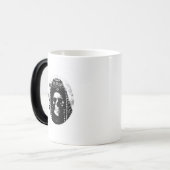 死神のスカルのデザイン モーフィングマグカップ (正面左)