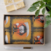 死神の不気味なおもしろい漫画 薄葉紙 (ギフト)