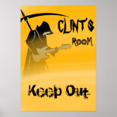 死神の保出印 ポスター (正面)