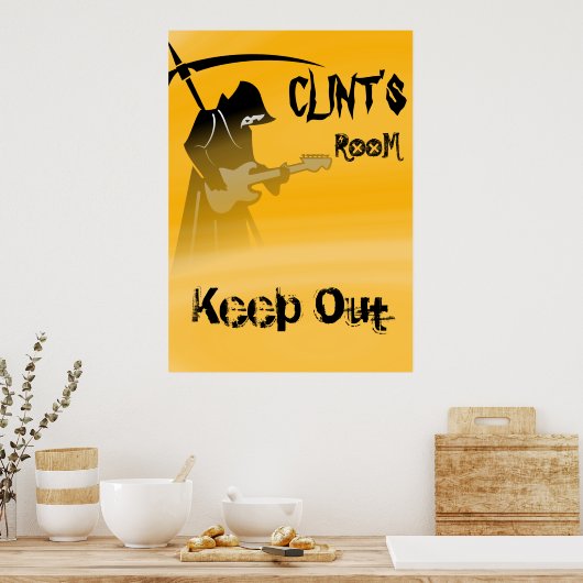 死神の保出印 ポスター (キッチン)