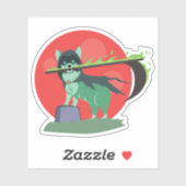 死神の子犬 シール (シート)