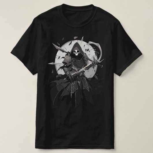 死神の戦士 Tシャツ (デザイン正面)