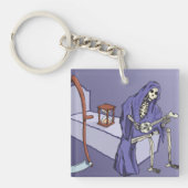 死神の時計 キーホルダー (正面)