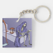 死神の時計 キーホルダー (裏面)
