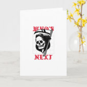 死神の次は誰だ カード (黄色い花)