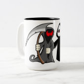 死神の死のマグ ツートーンマグカップ (正面左)
