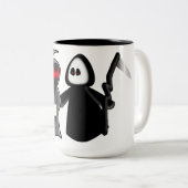 死神の死のマグ ツートーンマグカップ (正面右)