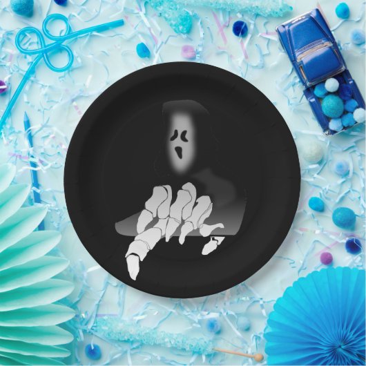 死神の死の紙皿 ペーパープレート (パーティー)