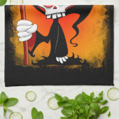 死神の漫画のウォーターボトル キッチンタオル (折り畳み)