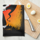 死神の漫画のウォーターボトル キッチンタオル (四つ折り)