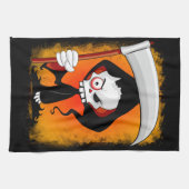 死神の漫画のウォーターボトル キッチンタオル (横)