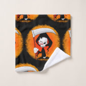 死神の漫画のウォーターボトル バスタオルセット (ウォッシュタオル)