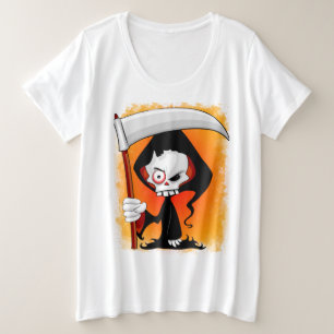 死神の漫画 プラスサイズTシャツ