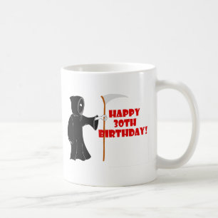 死神の第30誕生日のマグ コーヒーマグカップ