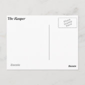 死神の絵葉書 ポストカード (裏面)