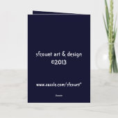 死神の老齢期の冗談のおもしろいなバースデー・カード カード (裏面)