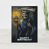 死神の誕生日 カード (正面)