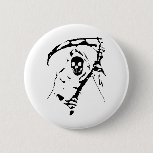 死神のTシャツおよびギフト! 缶バッジ (正面)