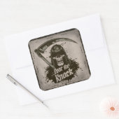 死神はノックを恐れる スクエアシール (封筒)