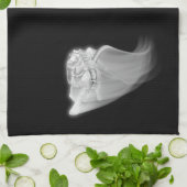 死神はハロウィンに乗る キッチンタオル (折り畳み)