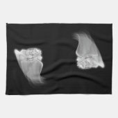 死神はハロウィンに乗る キッチンタオル (横)