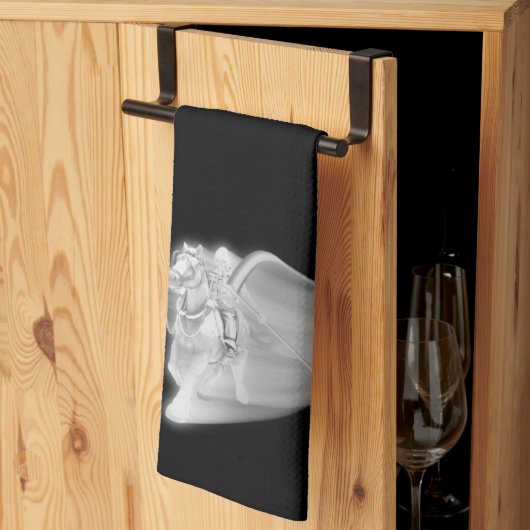 死神はハロウィンに乗る キッチンタオル (三つ折り)