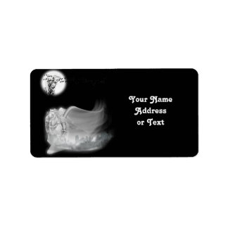 死神は墓地から乗り出す ラベル