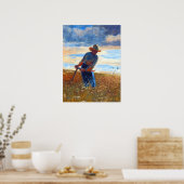 死神ウィンズローホーマー1878 ポスター (キッチン)