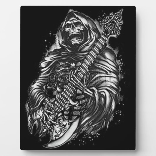 死神ギター フォトプラーク (正面)