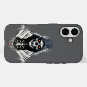 死神スカルタフ電話ケースiPhone 16 Case-Mate iPhoneケース (裏面 (横))