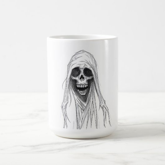 死神スケルトン コーヒーマグカップ (中央)