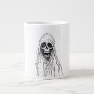 死神スケルトン ジャンボコーヒーマグカップ