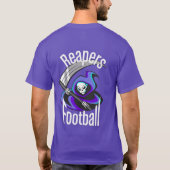 死神ティーを恐れる Tシャツ (裏面)