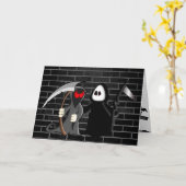 死神デスカード カード (黄色い花)