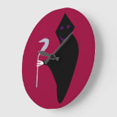 死神ハロウィーンの壁時計 ラージ壁時計 (傾斜)