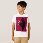死神ハロウィーンキッズTシャツ Tシャツ (正面フル)