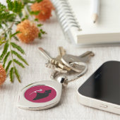 死神ハロウィーンキーチェーン キーホルダー (側面)