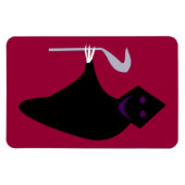 死神ハロウィーンマグネット マグネット (横)