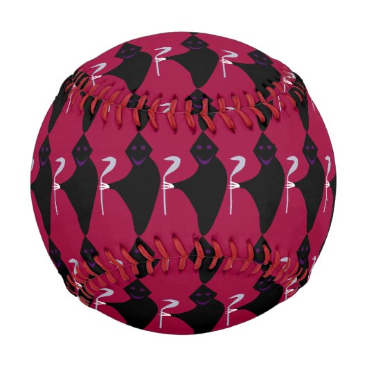 死神ハロウィーン野球 野球ボール (正面)