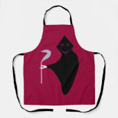死神ハロウィーン エプロン (正面)