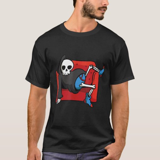 死神ハロウィーン Tシャツ (正面)