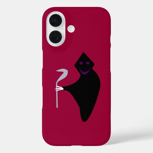 死神ハロウィーンiPhoneケース Case-Mate iPhoneケース (裏面)