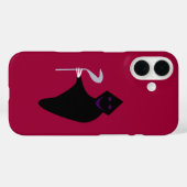 死神ハロウィーンiPhoneケース Case-Mate iPhoneケース (裏面 (横))