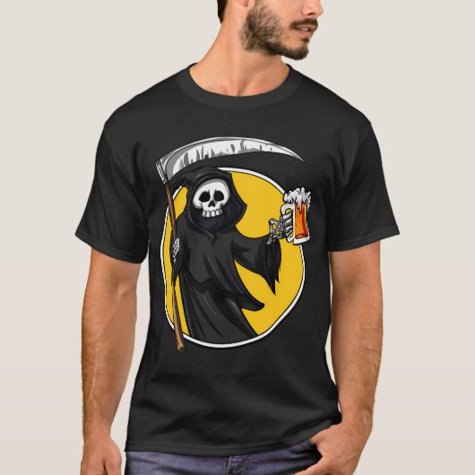 死神ビールパーティー Tシャツ (正面)