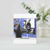 死神ブラシW/Death Teesマおもしろいグ&ギフト ポストカード (スタンド正面)