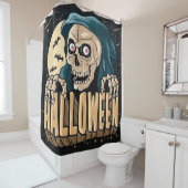 死神ホラーハロウィーン シャワーカーテン (インサイチュ)