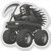 死神モンスタートラック シール (正面)
