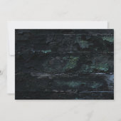 死神不気味ハローウィンパーティ 招待状 (裏面)