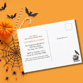 死神不気味墓地クロウゴシックハロウィーン ポストカード